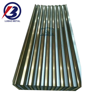 800-1500mm Width GI Corrugated Roofing Sheets Z120 Galvanized Iron Sheet Zinc Metal Roofing Sheet with Regular Spangle