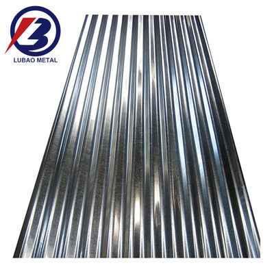 800-1500mm Width GI Corrugated Roofing Sheets Z120 Galvanized Iron Sheet Zinc Metal Roofing Sheet with Regular Spangle