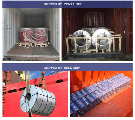 Standard Package Corrugated Color Coated Metal Zinc Steel Coil for Roofing Sheet RAL 5000 Violet Blue 1.0-2.0mm Thickness