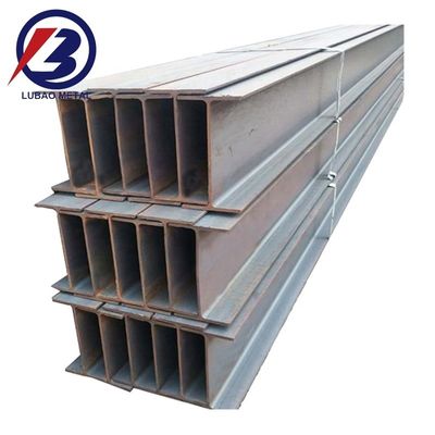 96mm 1056mm Web Width Natural Surface H Shape Steel Structure Column Beam for Large Span Structures