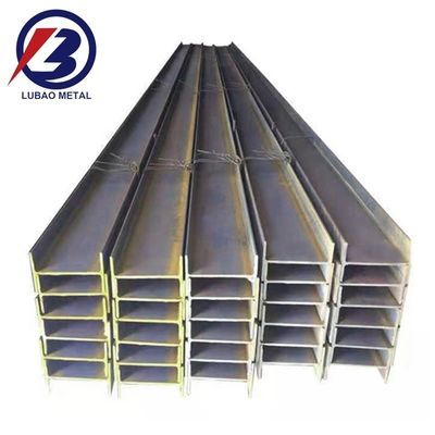96mm 1056mm Web Width Natural Surface H Shape Steel Structure Column Beam for Large Span Structures