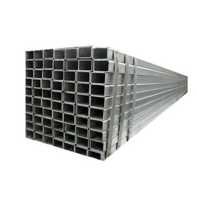 Decoiling Service Carbon Steel Hot Dip Galvanized Coating Square Rectangular Tube with ±1% Tolerance and Processing
