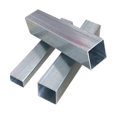 Decoiling Service Carbon Steel Hot Dip Galvanized Coating Square Rectangular Tube with ±1% Tolerance and Processing