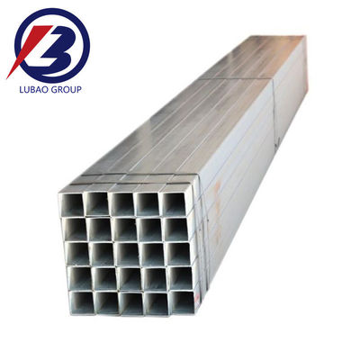 Decoiling Service Carbon Steel Hot Dip Galvanized Coating Square Rectangular Tube with ±1% Tolerance and Processing