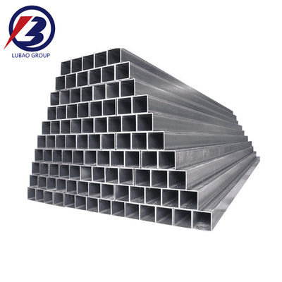 Decoiling Service Carbon Steel Hot Dip Galvanized Coating Square Rectangular Tube with ±1% Tolerance and Processing