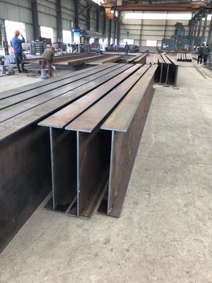 Customized Carbon Channel Steel Sizes from a H-Beams Cutting Service Welded Technical ASTM Q235B Standard Size Specification