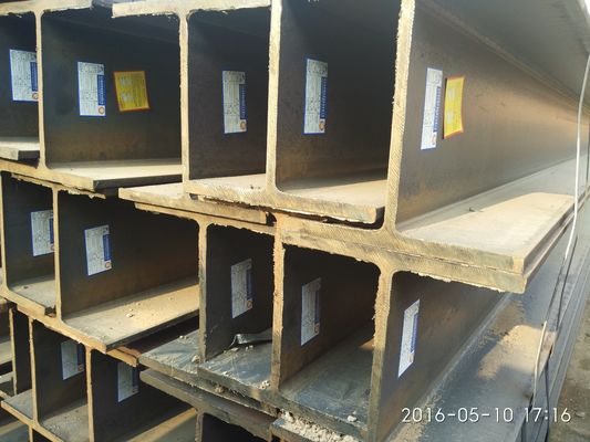 Customized Carbon Channel Steel Sizes from a H-Beams Cutting Service Welded Technical ASTM Q235B Standard Size Specification