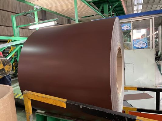 Customized Length PPGI Coils with Color Coating and SGCC DX51D Material in Winkled Matted Color