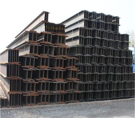 Flange Width 50-400mm/customized H Iron Beam Steel Structural Steel Beams Standard Size Galvanized H-shape Per Ton Sell