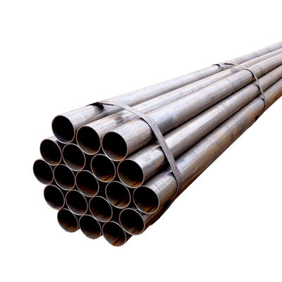 High Frequency Double Straight Seam LSAW ERW Alloy Carbon Steel Black Round Welded Pipe with Hot Rolled Hollow Carbon Pipe