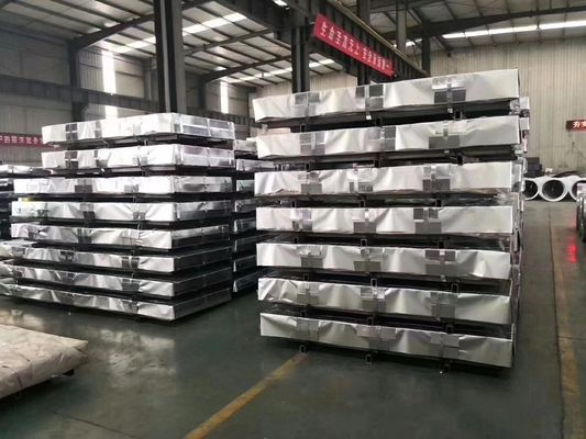 Regular Spangle Galvanized Roofing Sheet SGCC SPCC SECC 0.12mm 0.35mm Thickness 0.1mm 1mm Thickness GI Corrugated Sheet for Roofing