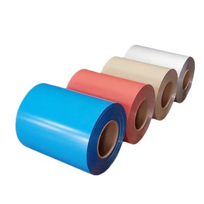 Prepainted GI Steel Coil PPGI PPGL Color Coated Galvanized Steel Sheet in Coil for Making Small Tools PE PVDF Paint Type