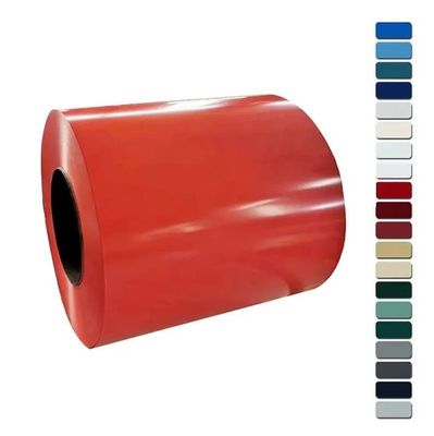 Prepainted GI Steel Coil PPGI PPGL Color Coated Galvanized Steel Sheet in Coil for Making Small Tools PE PVDF Paint Type