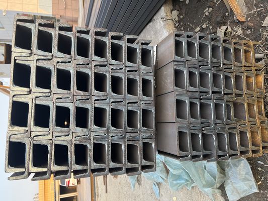 Newly Produced Hot Rolled Steel H Beams for Industry Processing Service Punching