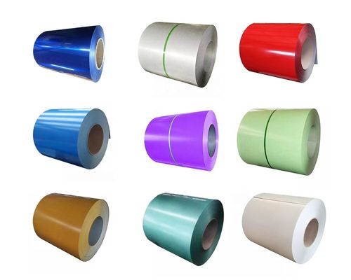 Custom RAL Color Cold Rolled Coated Galvanized Painted PPGI Steel Coil Suppliers for and Punching Processing Service