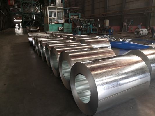 Supply Slightly Oiled DX51D SGCC SS400 Q235 Q345 0.12-4mm Thick Hot Dipped Galvanized Steel Coil with ±1% Tolerance