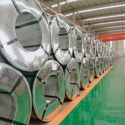 Supply Slightly Oiled DX51D SGCC SS400 Q235 Q345 0.12-4mm Thick Hot Dipped Galvanized Steel Coil with ±1% Tolerance