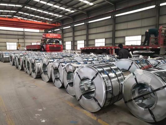 Cutting Sheets Hot-Dip GI Steel Coil Galvanized Steel Coil Zinc Coated 20-275g/m2 Supply Technique Hot Dipped Galvanized