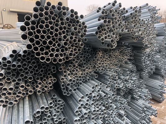 1.2-20mm Carbon Round Welded Galvanized Steel Pipe for Greenhouse with Hot Rolled Technology and ISO9001 Certification