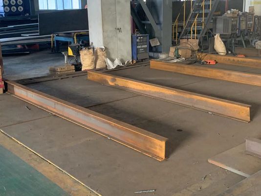 Top Selling H-shaped Structural Steel Flange Width as your requirement Hot Rolled Galvanized welded H-beam for Construction