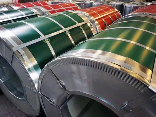 Prepainted Gl Steel Coil / PPGl / Color Coated Galvanized Steel Coil with Customizable Patterns and Thickness 0.1-1.5mm
