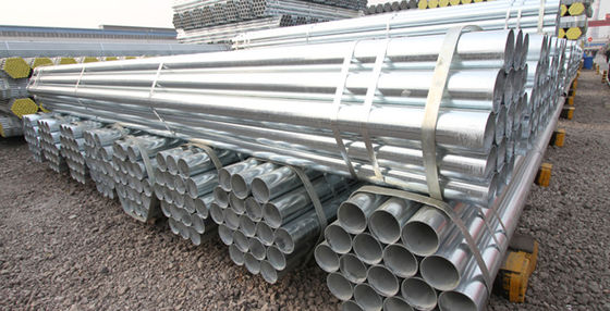 Q235 Carbon Round Welded Galvanized Steel Pipe/Tube for Cold Rolled Technology and Cutting Sheets within Greenhouse