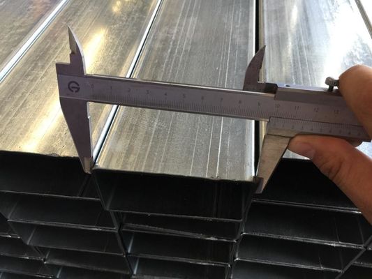 Best Galvanized Square And Rectangular Steel Pipes Tubes for Construction Full Hardness Making Corrugated Sheets