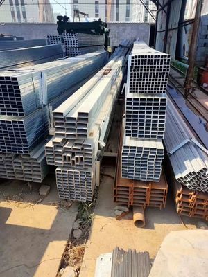 Galvanized Square Pipe Rectangular Steel Pipes And Tubes For Greenhouse Building Complying With GB/T13793-2001 Standard