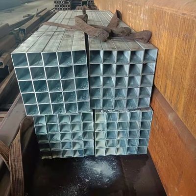 Galvanized Square Pipe Rectangular Steel Pipes And Tubes For Greenhouse Building Complying With GB/T13793-2001 Standard