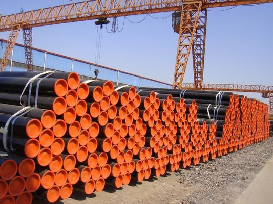 ASTM A106 A53 API 5L 4130 Grade ROUND Section Shape Carbon Seamless Steel Pipe for Gas and Building Materials