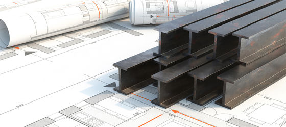 10-30mm Thickness Hot Rolled H-Section Steel Beams with Flange Width as Per Your Requirement in ASTM JIS EN BS Standards