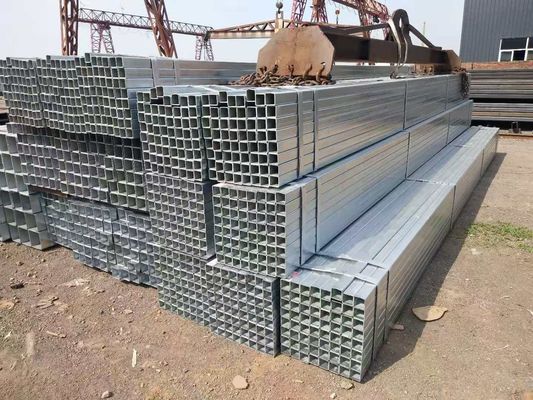 High Precision Black Iron Rectangular Tube Welded Galvanized Square Steel Pipes with ±1% Tolerance and Hot Rolled Technique