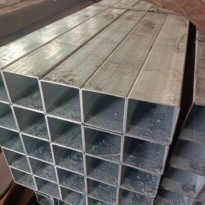 High Precision Black Iron Rectangular Tube Welded Galvanized Square Steel Pipes with ±1% Tolerance and Hot Rolled Technique