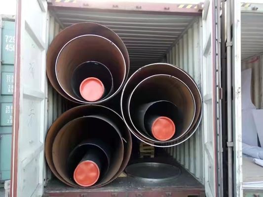 Non-Alloy Q235A/Q235B/0Cr13/Q345/X42/X46 10 meters Straight Seam Welded Carbon Steel Pipe for Construction Applications