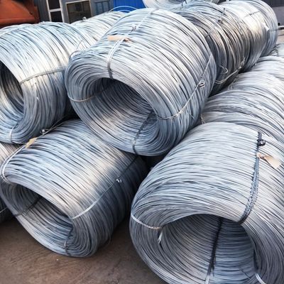 Non-oiled Galvanised Steel Wire with Bright Matt Surface and Hot-dipped Galvanized
