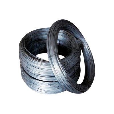 Non-oiled Galvanised Steel Wire with Bright Matt Surface and Hot-dipped Galvanized