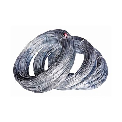 Non-oiled Galvanised Steel Wire with Bright Matt Surface and Hot-dipped Galvanized