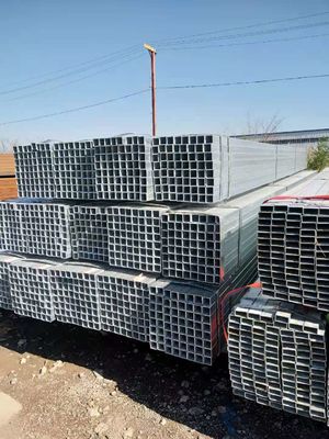 1.5x1.5 Inch Square Rectangle Hollow Iron Pipe Welded Black Galvanized Square Pipe for Small Tools Manufacturing Process