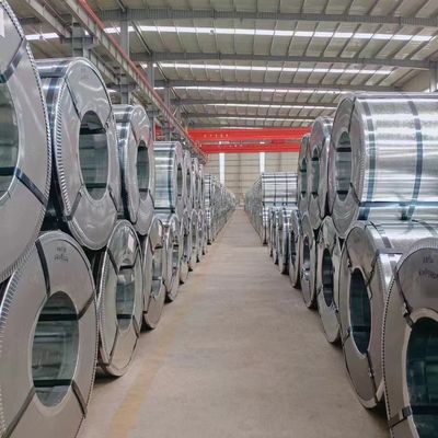 30-275g/m2 Zinc Coating GI Coil SGCC Hot Dipped Galvanized Steel Coil with 0.52mm Thickness and Regular Spangle