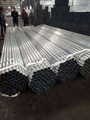 Non-Alloy Galvanized Steel Pipe for Greenhouse Construction Welding Service GI Pipe Zinc 80g 6/12 Meters Standard Length