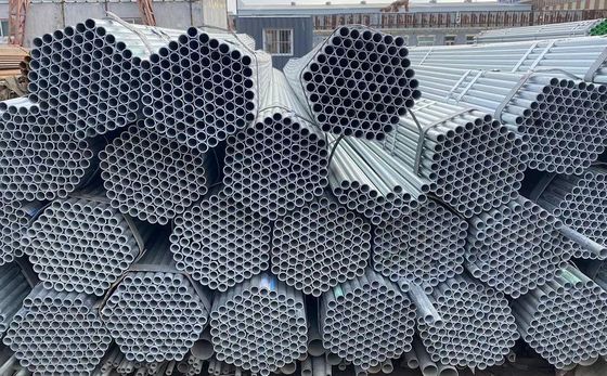Non-Alloy Galvanized Steel Pipe for Greenhouse Construction Welding Service GI Pipe Zinc 80g 6/12 Meters Standard Length