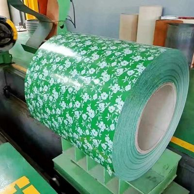 Patterned Color Coated PPGL Pre-painted Galvanized Steel Coil with JIS Certification and 0.1-1.5mm Thickness