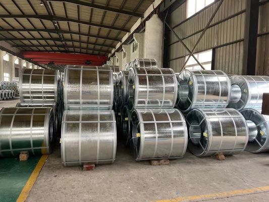 RoHS Certified GI Coils 0.12mm-4.0mm Customized Thickness Z30-275g Zero Spangle Galvanized Steel Iron Sheet in Roll/Coil
