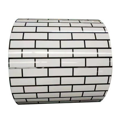 Patterned Pre-painted Galvanized Steel Coil PPGL/PPGI Color Coated Coil with AZ30-AZ40 Coating Length Customized