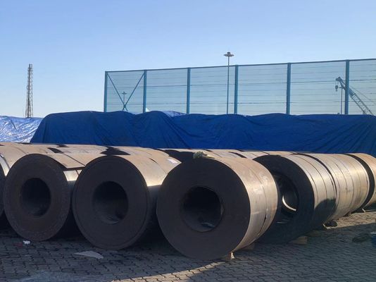 600mm-1500mm width ASTM A36 MS HRC hot rolled carbon steel coil with JIG GB ASTM Standard and ±1% Tolerance