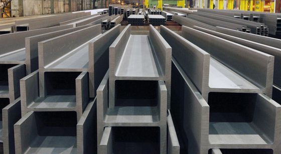 ASTM A992 Structural Steel H Beams with Welded Technical and Customized Flange Thickness