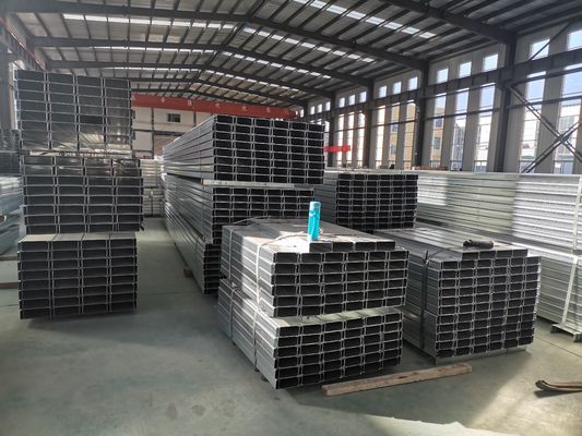 Steel Structure Grade C Channels 100x50x3mm Lightweight Steel Frame Commodity Beam Steel Size Structural Iron Natural Surface