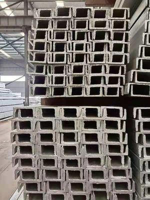 80x40x3mm Galvanized U Channels for Structural Curtain Wall Systems Non-Alloy and Flange Width as your requirement