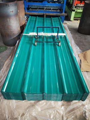 Steel Grade ASTM Z20 Z25 0.15mm 0.2mm 0.4mm PPGI Coil In Sheet Blue Red RAL Galvanized Color Coated Corrugated Board