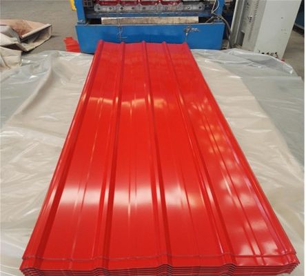 Competitive Galvanized Corrugated Roof Panel with Cold Rolled-Hot Dipped Galvanizing-Corrugated Technique and Long Length